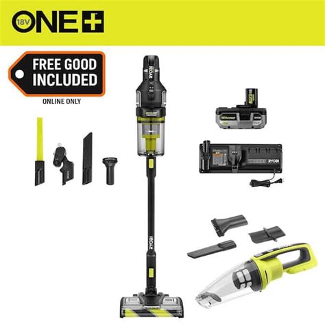 RYOBI 18V ONE+ HP High-Capacity Stick Vacuum (Tool Only) PBLSV718B ...