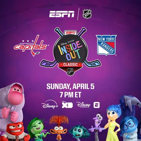 ESPN Is Bringing the NHL to Riley's Mind For the 'Inside Out Classic ...