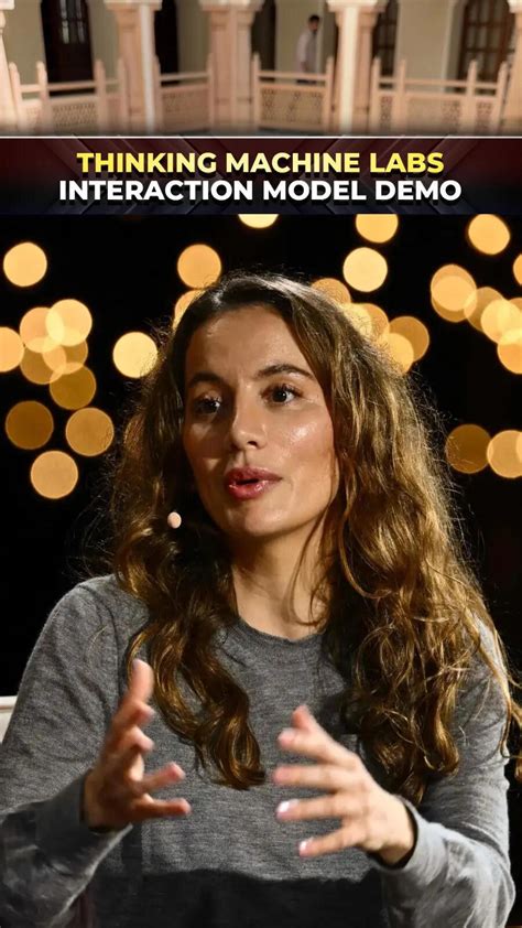 Mira Murati's Thinking Machine Labs reveal interaction model | TechPulse