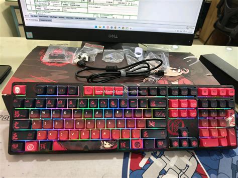 លក់ Keyboard Akko 5108B Plus នៅស្អាតដូចថ្មី មានប្រអប់ នឹង គ្រឿង ១សេត 55 ...