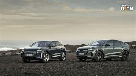 Audi Q4 e-tron facelift in both SUV and Sportback iteration