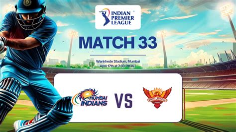MI vs SRH: Check our Dream 11 Prediction, Fantasy Cricket Tips, Playing ...
