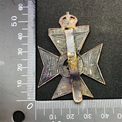 King's Royal Rifle Corps - Original WW2 British Army Cap Badge