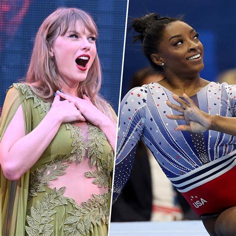 Taylor Swift reacts to Simone Biles' floor routine featuring her song ...