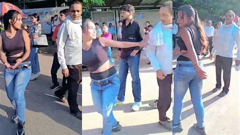 'Strong Punch On Her Face Is Needed', Netizens React As Girl Harasses ...