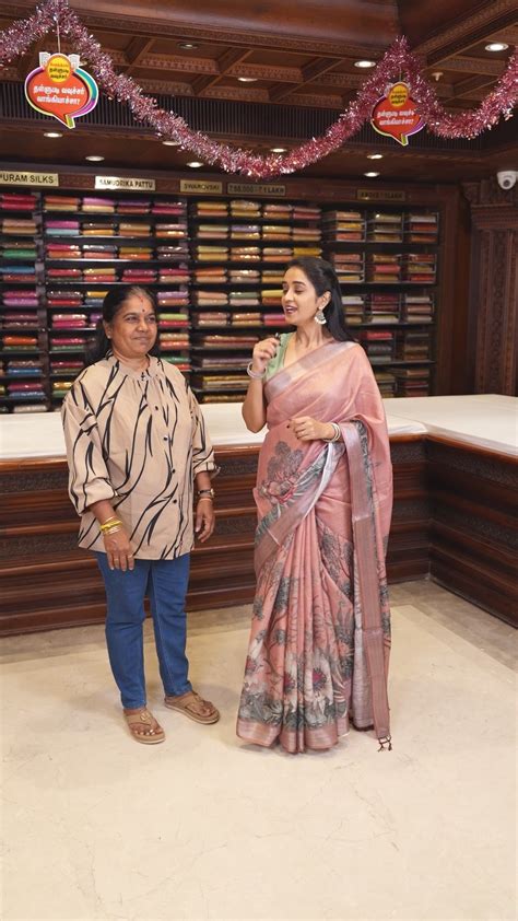 Onion pink tropical floral printed Linen cotton saree, bavanji border,