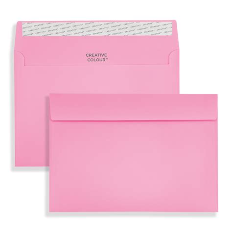 C4 Bright Pink Peel & Seal Envelopes (120gsm) - The Envelope People