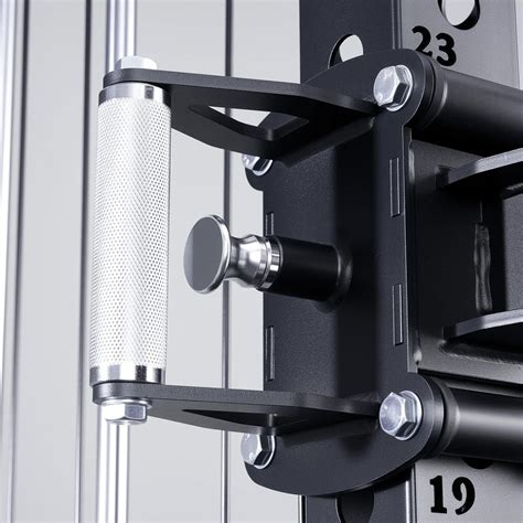 Mikolo Anubis-2.0 Smith Machine, 2000LBS Power Cage with LAT Pulldown&Cable Crossover, Multi ...