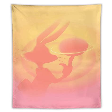 Bugs-Bunny Tapestry, Wall Hanging Decor, Aesthetic for Bedroom, Living ...