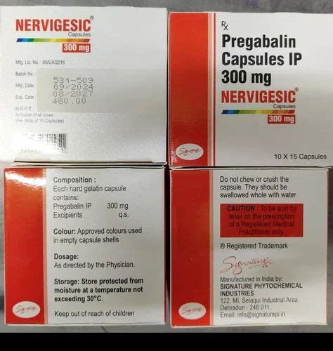 Pregabalin Capsules & Tablets at ₹ 2000/box | प्रीगाबालिन in Nagpur ...