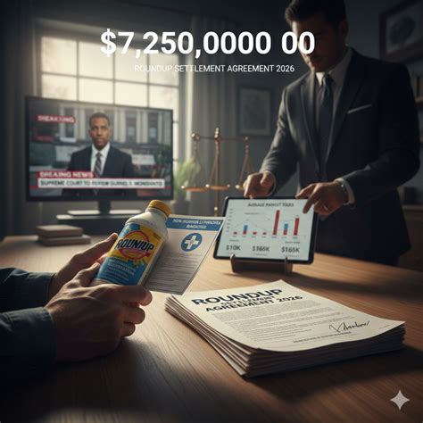 Roundup Lawsuit Settlement: Is Your Case Part of the $7.25B Payout ...