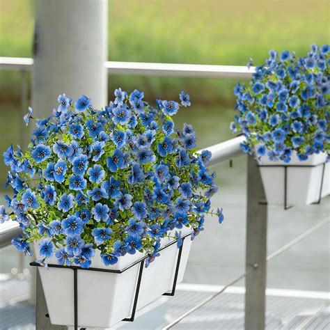 Bilqis Simulated Flower Planting, Eucalyptus Violet Flowers, Artificial Flower Decoration for ...