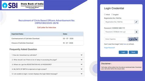 SBI CBO interview admit card 2026 released: Direct link to download ...