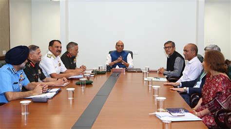 West Asia Conflict: Defence Minister To Chair Meeting Of Informal Group ...