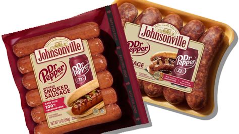 Johnsonville Dr Pepper sausage promises a sweet and salty bite