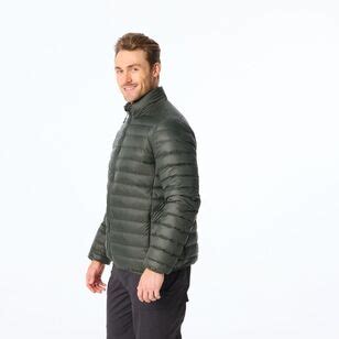 Cape Men's Eco Lite Duck Down Puffer Jacket Olive 3XL