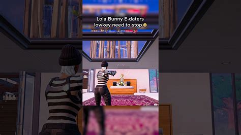 Lola Bunny e-daters in Fortnite