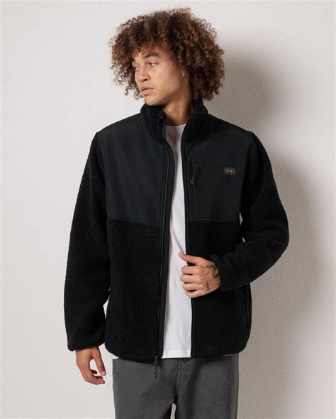 Billabong Boundary Knit Zip Jacket In Black - FREE* Shipping & Easy ...