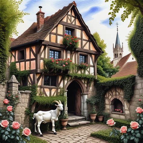 small park with a marble statue of a man and a goat Prompts | Stable Diffusion Online