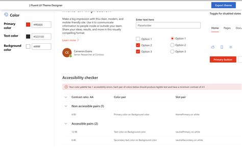 SharePoint Theme Contrast Testing: A 30-Second Check