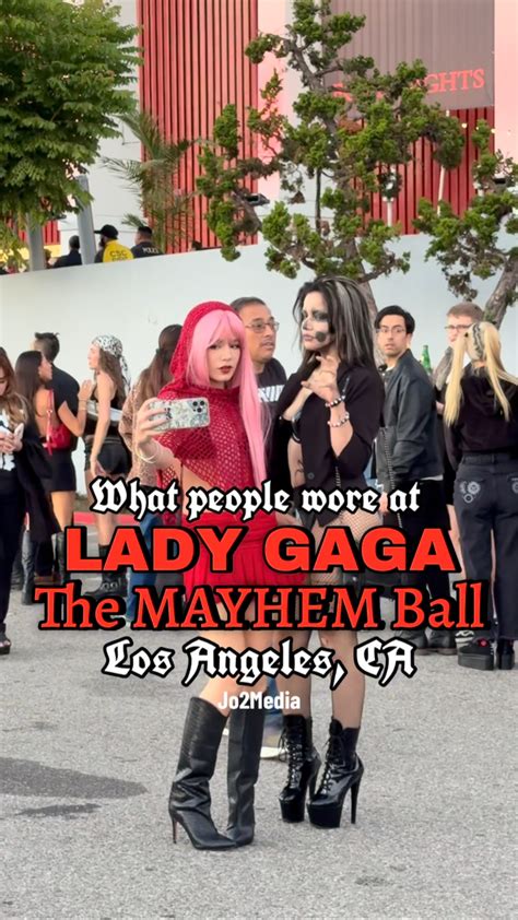 Gaga's Mayhem Ball Tour Style