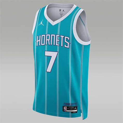 Charlotte Hornets Icon Edition Men's Jordan Dri-FIT NBA Swingman Jersey ...