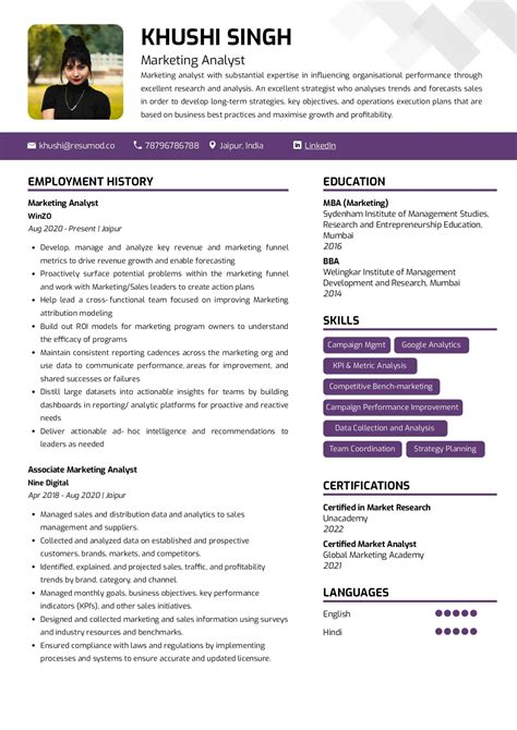 Sample Resume of IT Project Coordinator with Template & Writing Guide | Resumod.co
