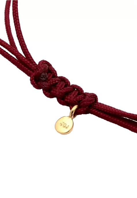 Jual Elli Jewelry Gelang Bracelet Perak 925 Lapis Emas Nilon Wanita ...