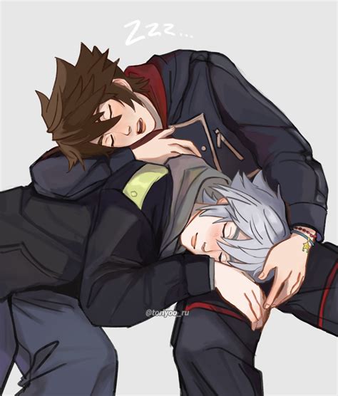 The most popular girl in school and boy in emo phase 💜 – @muanika on Tumblr