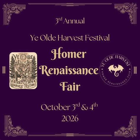 3rd Annual Ye Olde Harvest Festival, Karen Hornaday Park, Homer, 3 ...