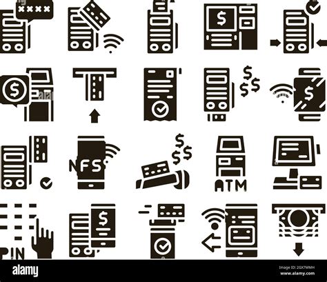 Pos terminal smartphone on Stock Vector Images - Alamy