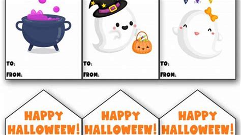 8+ Spooky Halloween Gift Tags - Printable & Free!