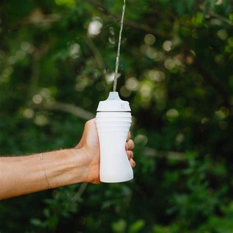 Keego Trinkflasche Kunststoff Titan 0.5L titanium white | online kaufen