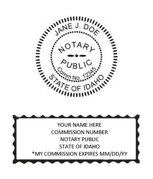 Notary Information – Idaho Secretary of State