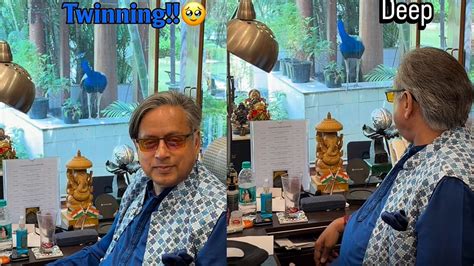 Shashi Tharoor Twins With 'Handsome' Peacock Outside His Office, Calls ...