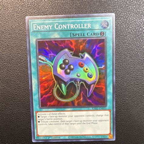 Konami Enemy Controller RA02-EN051 1st Edition 25th Anniversary ...