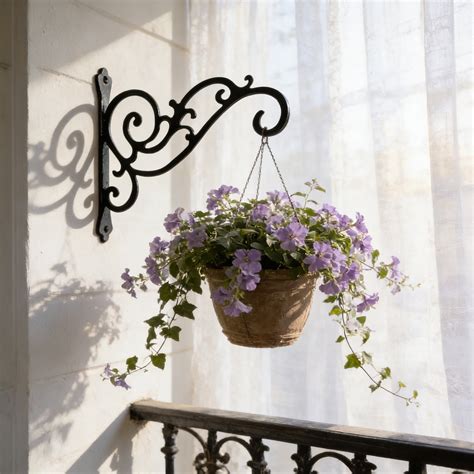 Plant Hanger Bracket, Bird Feeder Hook, Hanging Plant Hooks Rustproof ...