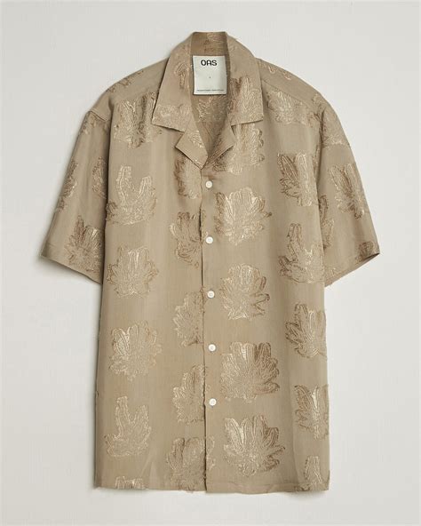 OAS Rocco Lyocell Short Sleeve Shirt Palmoza at CareOfCarl.com