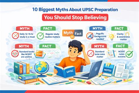 10 Biggest Myths About UPSC Preparation You Should Stop Believing ...