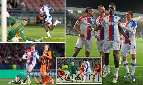 Crystal Palace move step closer to Conference League final after 3-1 win over Shakhtar Donetsk