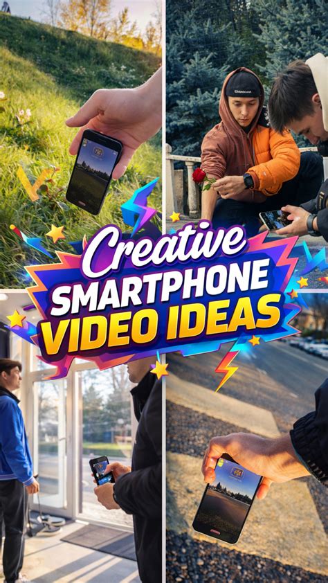 Creative smartphone video ideas