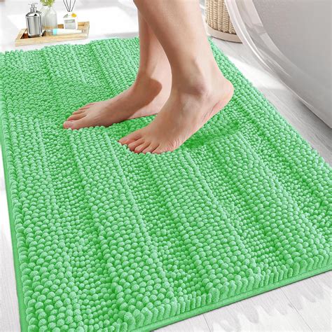 Amazon.com: OLANLY Thick Bathroom Rugs 30x20, Extra Soft Absorbent ...
