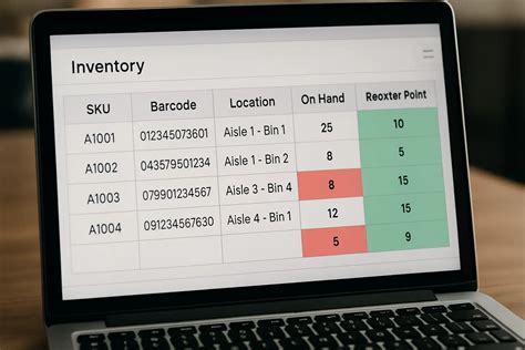 How to create inventory list? Step-by-step guide, columns, and template ...