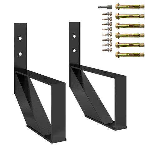 Set of 2 Reinforced Steel Stair Stringers - 1 Steps - 600 lb Capacity ...