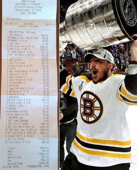 Brad Marchand’s $156679.74 bar night and misspelled tattoo spark fresh ...