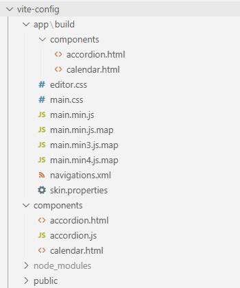 javascript - Vite build HTML file snippet with script tag inside, can ...