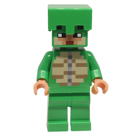 Turtle Skin Warrior Minifigure | Minecraft min162 – www.choose-a-brick.com