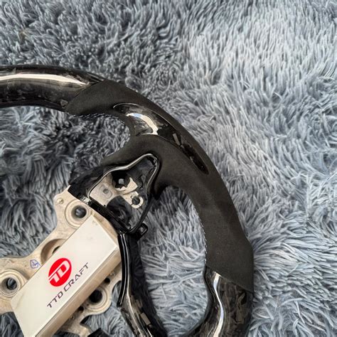 Carbon Fiber Steering Wheel For Hyundai 2020-2025 Elantra N / I20N / I ...