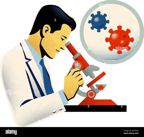 Vintage scientist Stock Vector Images - Alamy