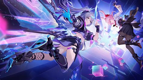 Silver Wolf & Evanescia (HSR) Mobile Live Wallpaper